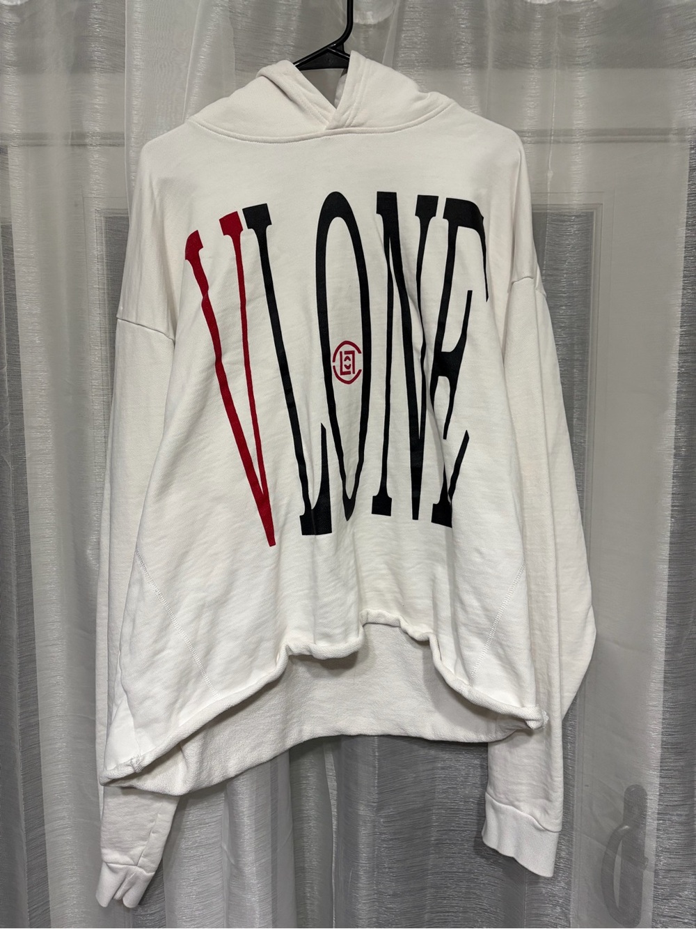 VLONE Graphic Hoodie with Red & Black